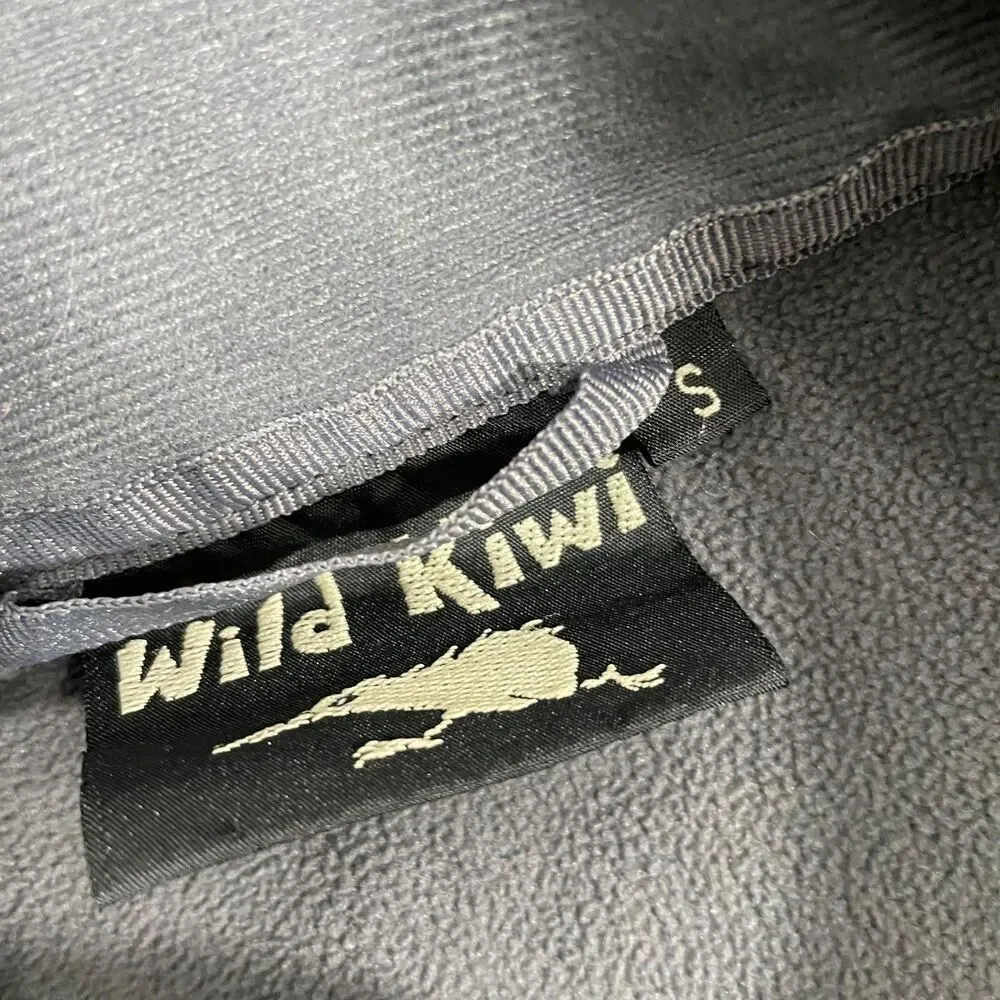 Wild Kiwi Jacket Men S Black Softshell Gorpcore Outdoor Full Zip